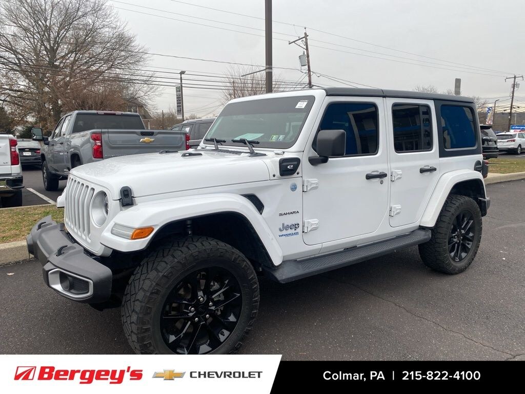 Used 2021 Jeep Wrangler Unlimited Sahara 4xe SUV