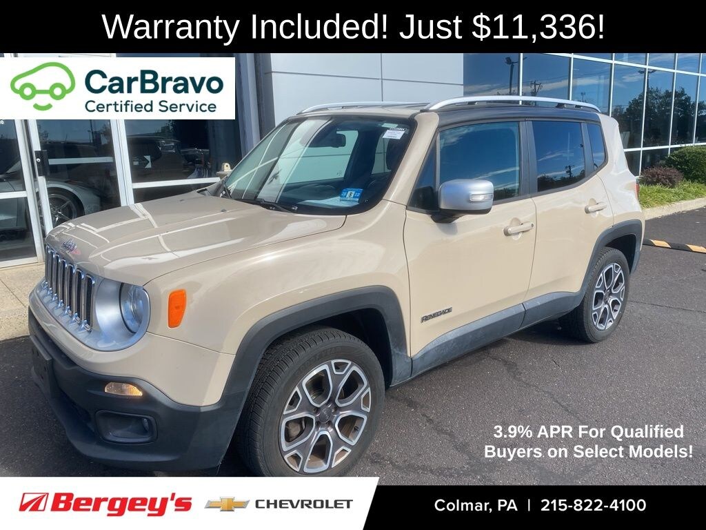 Certified 2015 Jeep Renegade Limited SUV