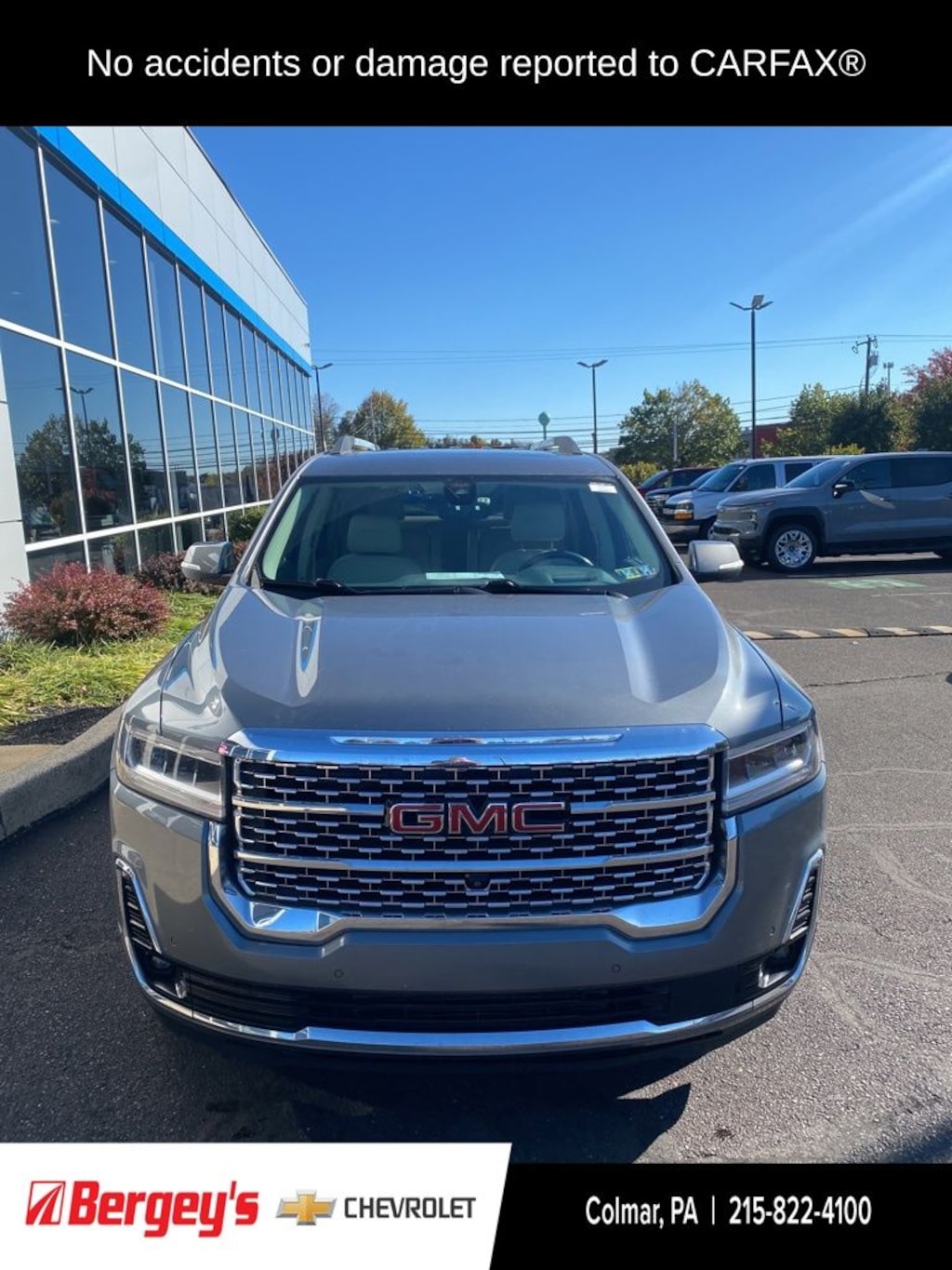 Certified 2020 GMC Acadia Denali SUV
