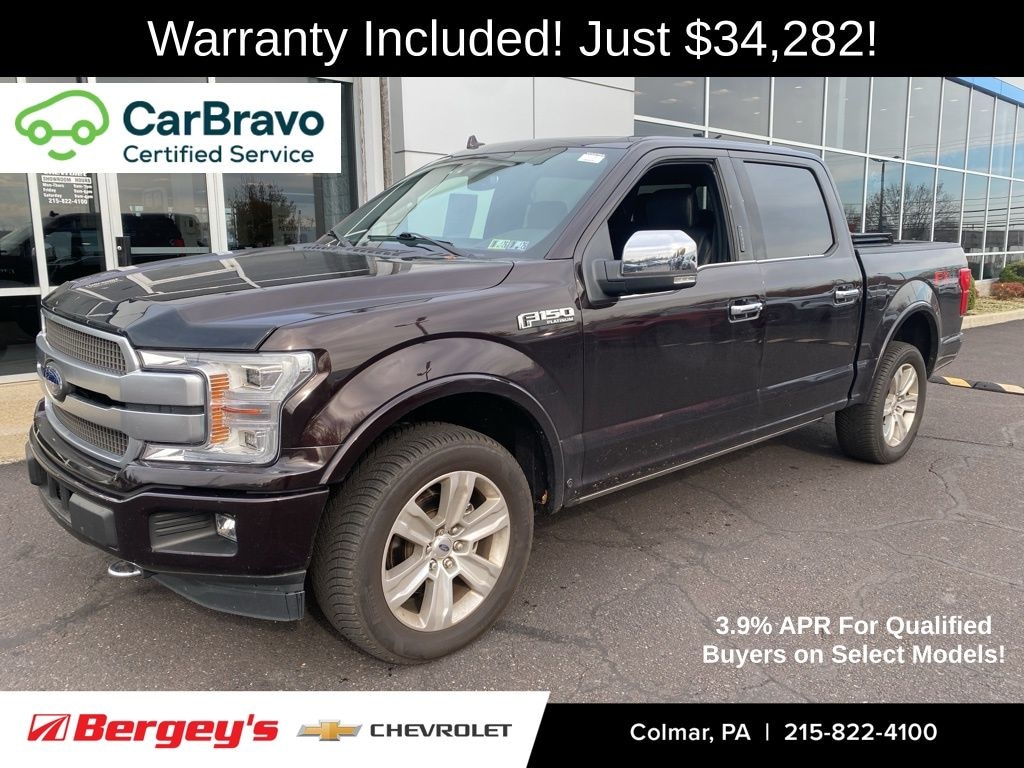 Certified 2019 Ford F-150 Platinum Truck