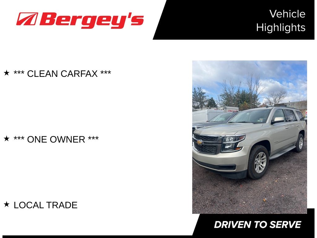 2015 Chevrolet Tahoe LT photo 3