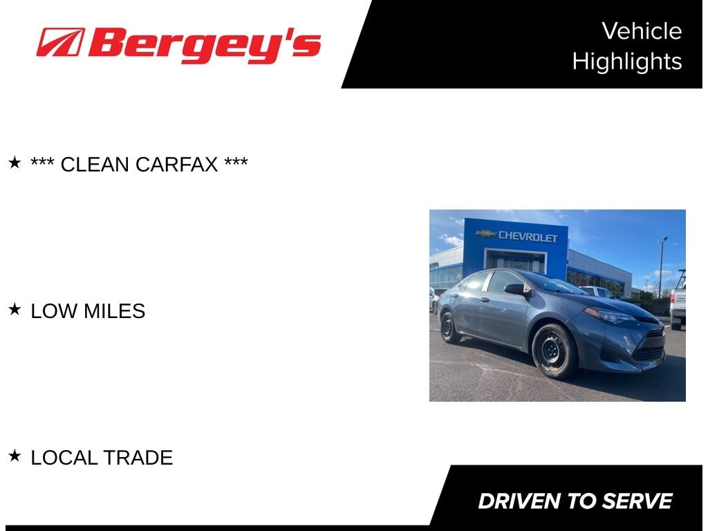 Certified 2019 Toyota Corolla L Sedan