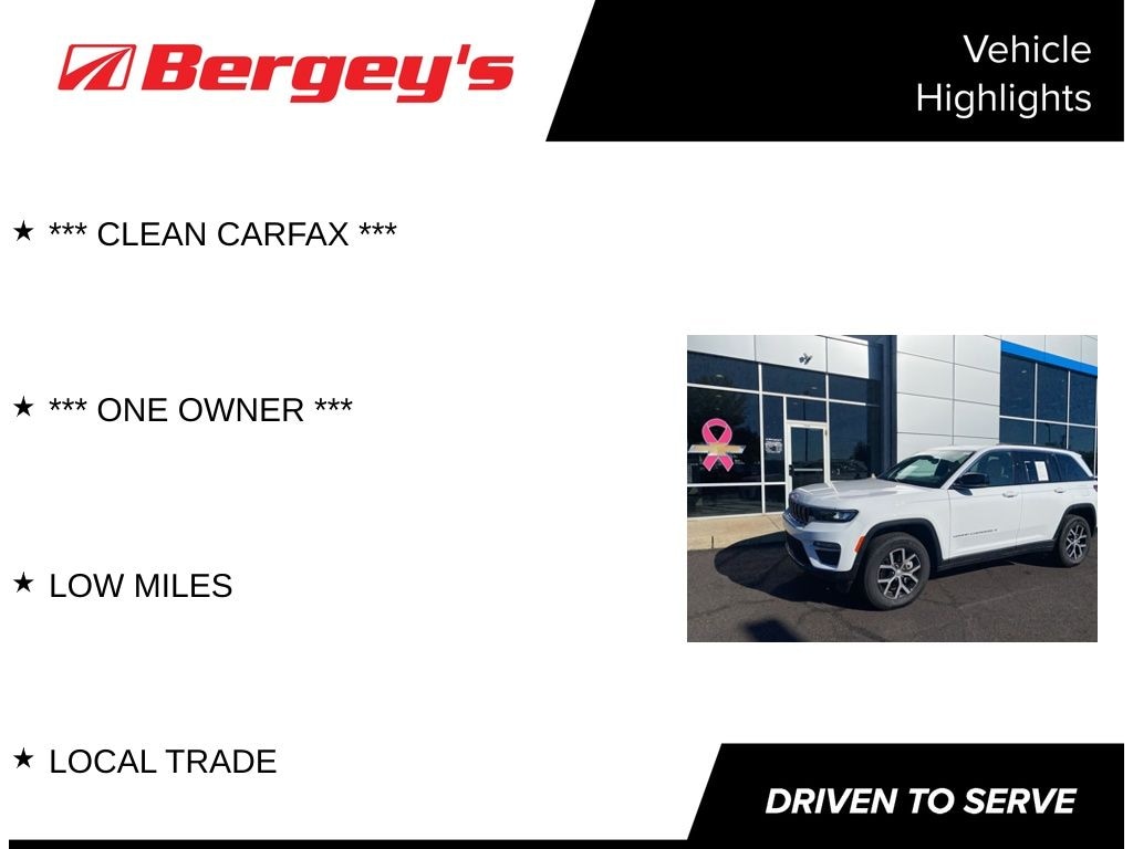 Certified 2024 Jeep Grand Cherokee Limited SUV