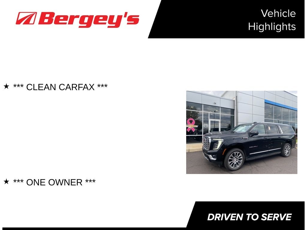 Certified 2025 GMC Yukon XL Denali SUV