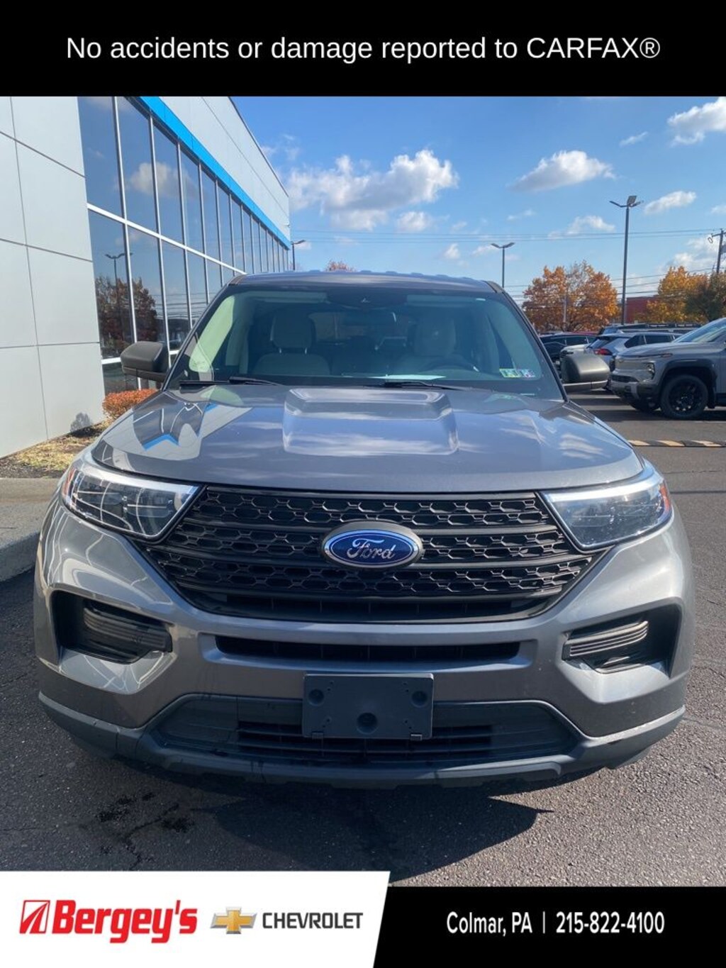 Certified 2021 Ford Explorer Base SUV