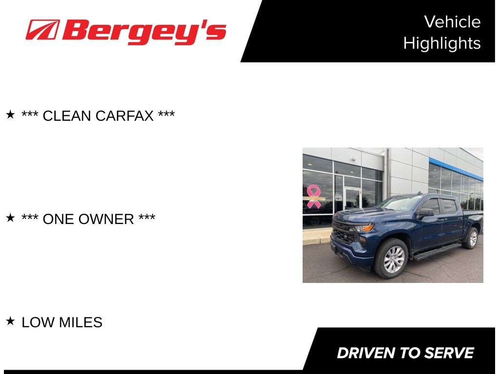 Certified 2022 Chevrolet Silverado 1500 Custom Truck