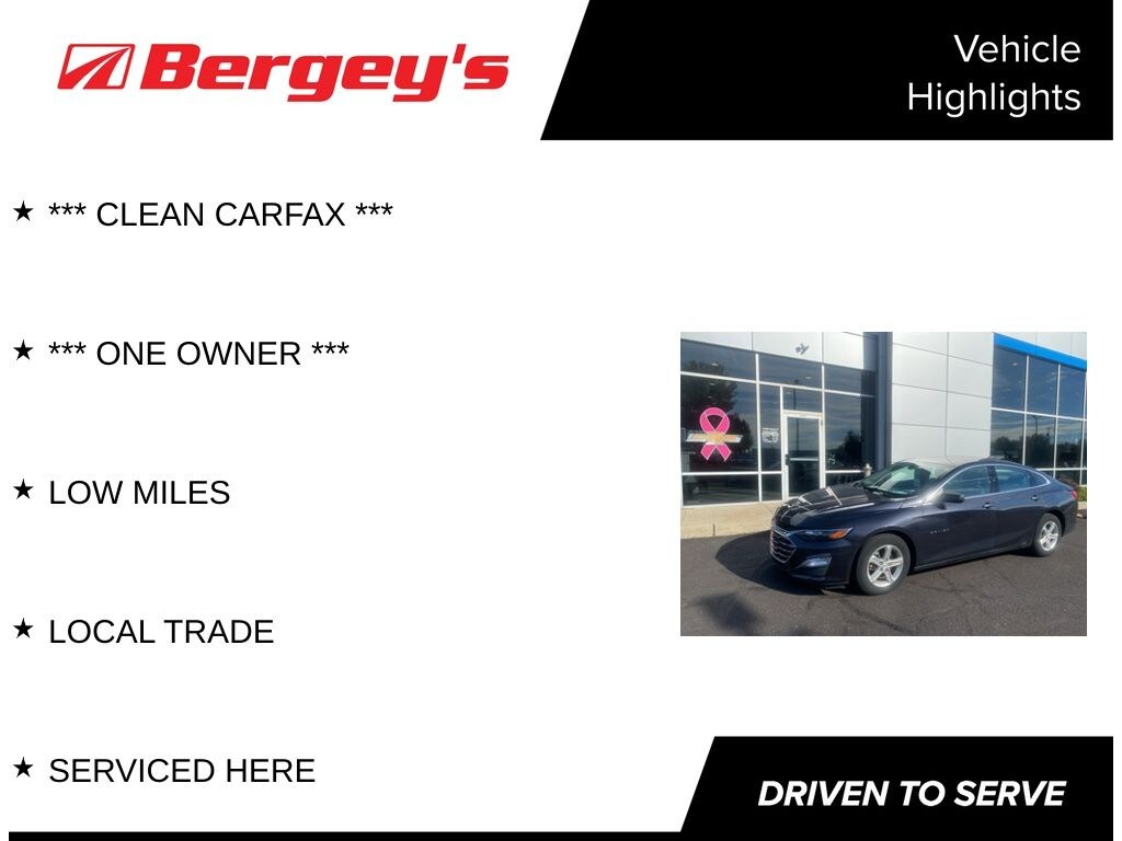 Certified 2022 Chevrolet Malibu LS Sedan