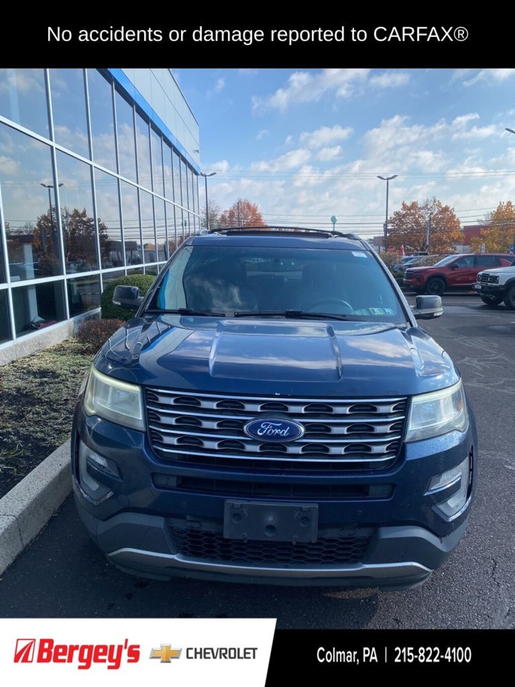 Certified 2017 Ford Explorer XLT SUV