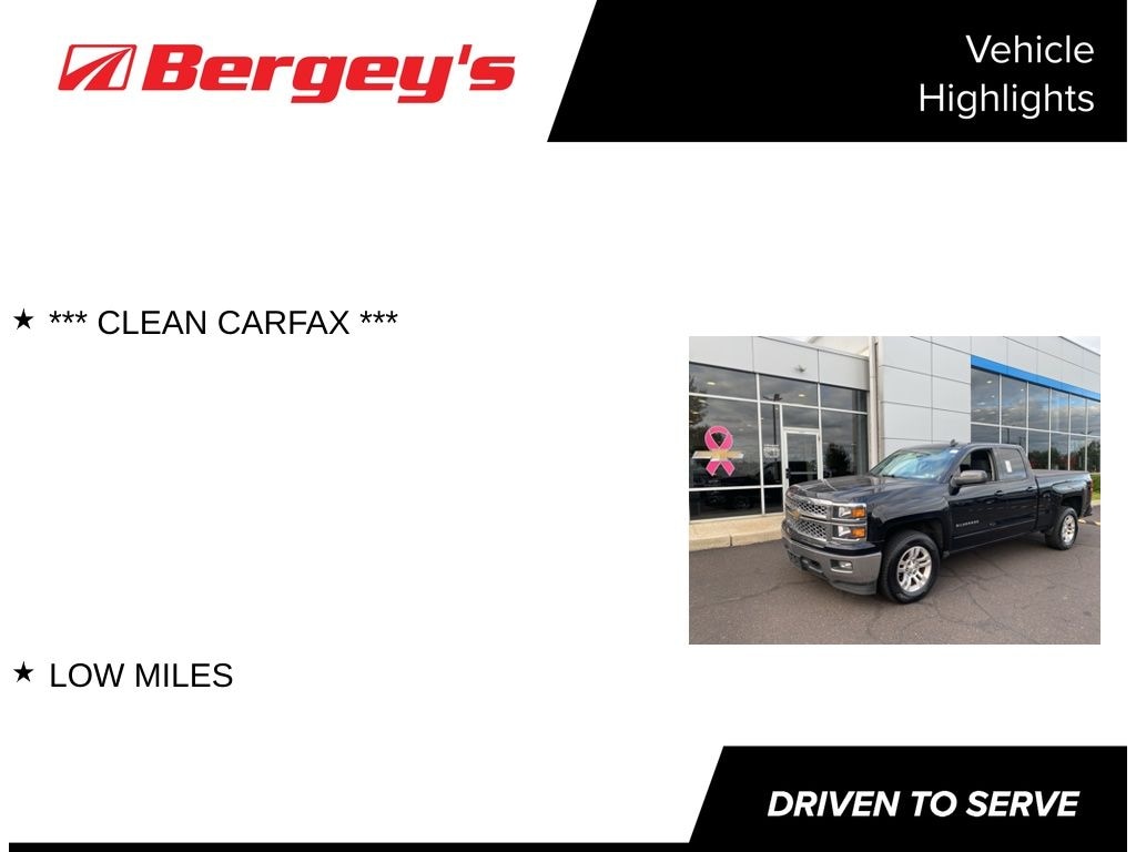 Certified 2015 Chevrolet Silverado 1500 LT Truck