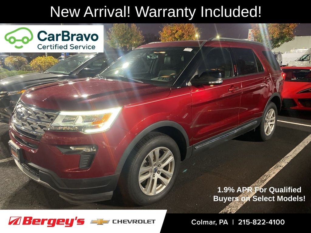 Certified 2018 Ford Explorer XLT SUV