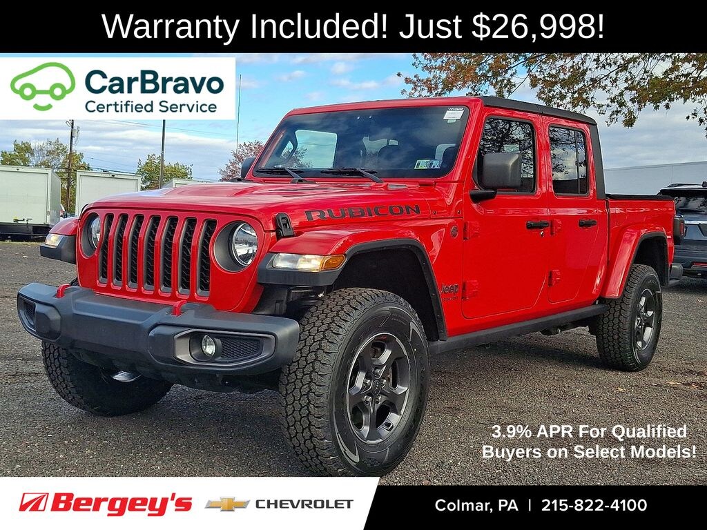 Certified 2020 Jeep Gladiator Rubicon Truck