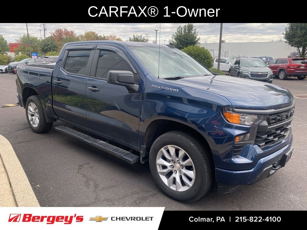 Certified 2022 Chevrolet Silverado 1500 Custom Truck