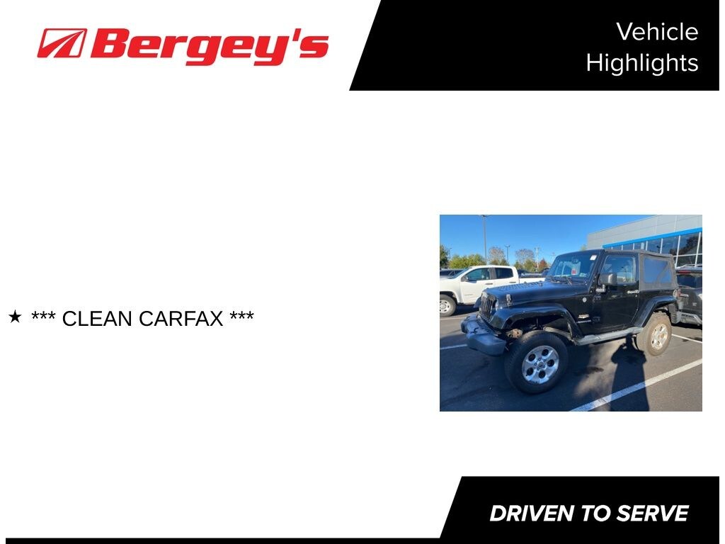 Used 2014 Jeep Wrangler Sahara SUV
