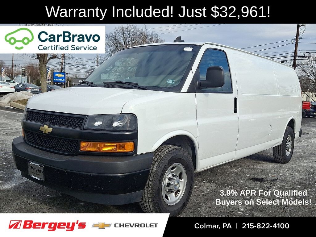 Certified 2022 Chevrolet Express 2500 Work Van Cargo Van