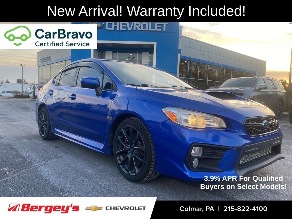 Certified 2018 Subaru WRX Premium Sedan