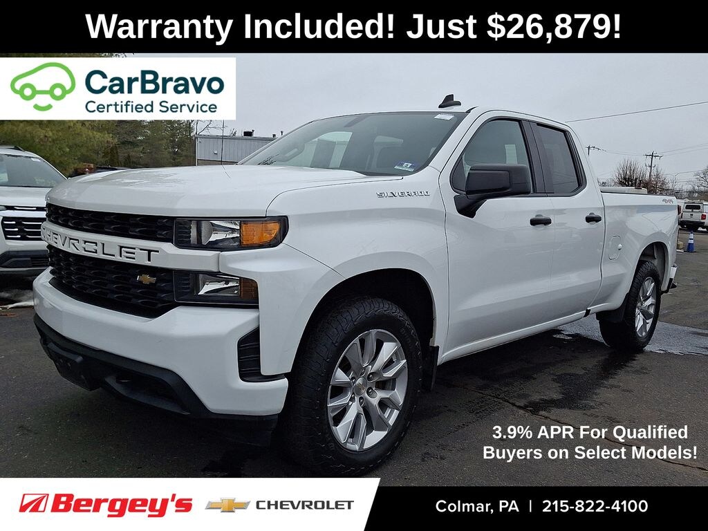 Certified 2022 Chevrolet Silverado 1500 LTD Custom Truck