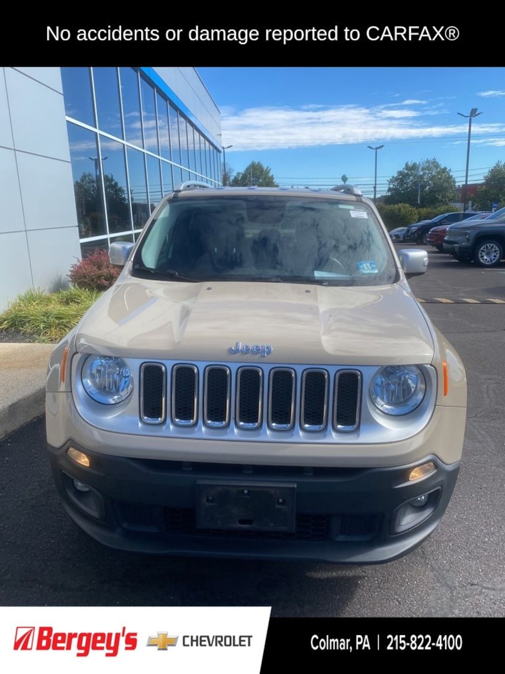 Certified 2015 Jeep Renegade Limited SUV