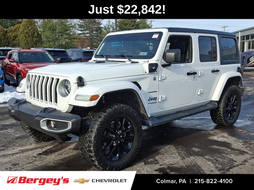 Used 2021 Jeep Wrangler Unlimited Sahara 4xe SUV