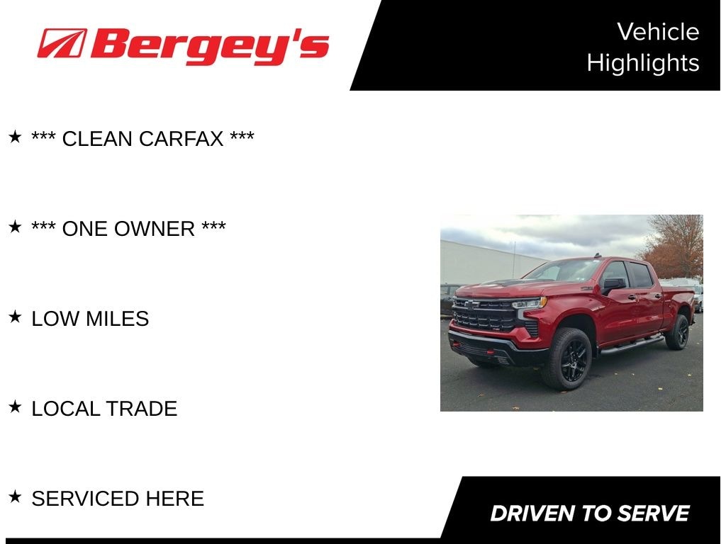 Certified 2025 Chevrolet Silverado 1500 LT Trail Boss Truck