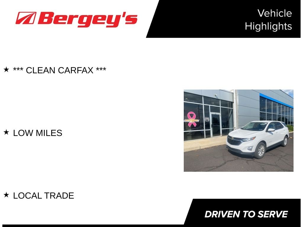 Certified 2020 Chevrolet Equinox LT SUV