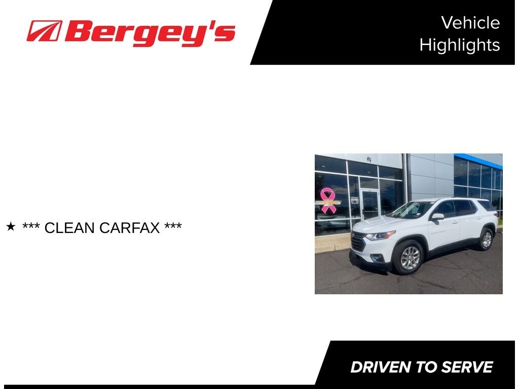 Certified 2019 Chevrolet Traverse LT SUV