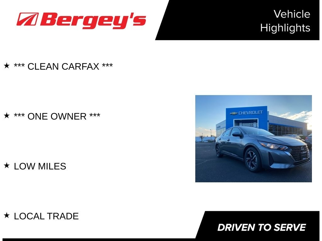 Certified 2024 Nissan Sentra SV Sedan