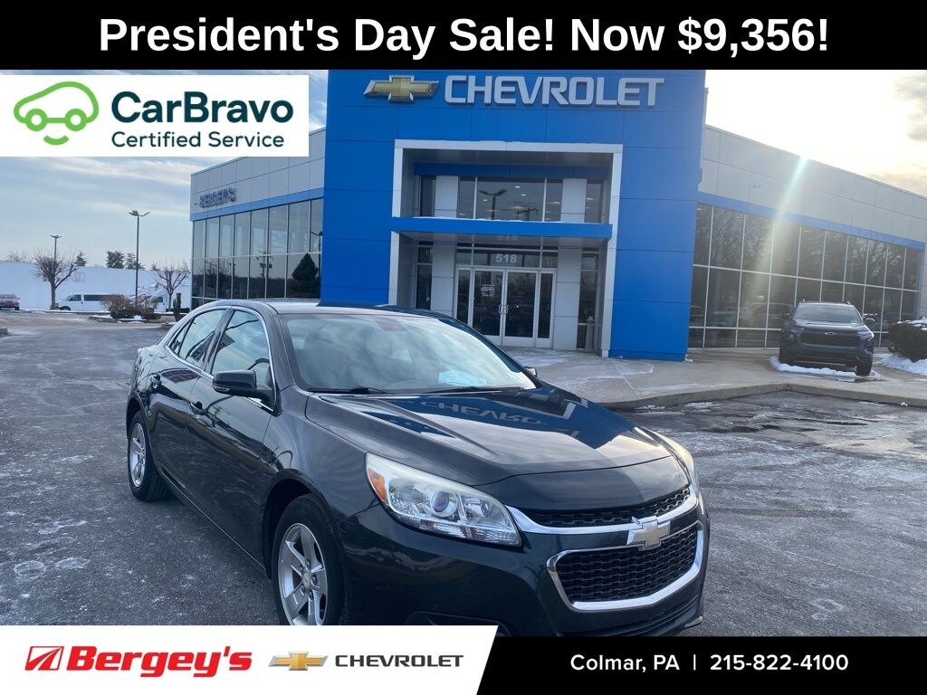 Certified 2015 Chevrolet Malibu LT Sedan