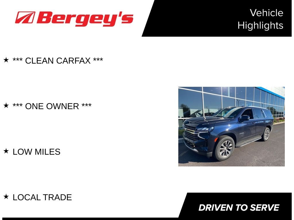 Certified 2023 Chevrolet Tahoe LT SUV