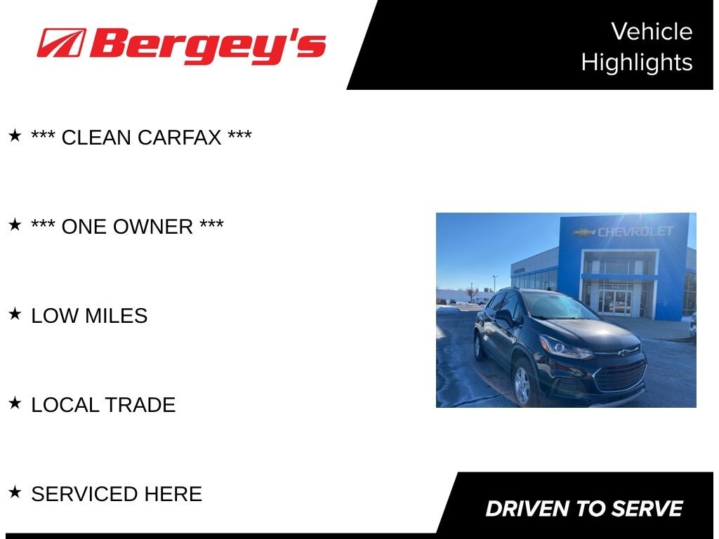 Certified 2020 Chevrolet Trax LT SUV