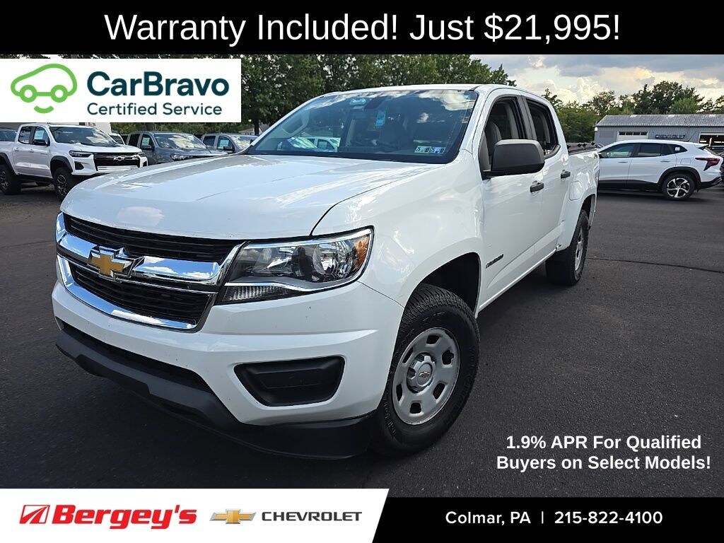 Certified 2020 Chevrolet Colorado Work Truck Truck