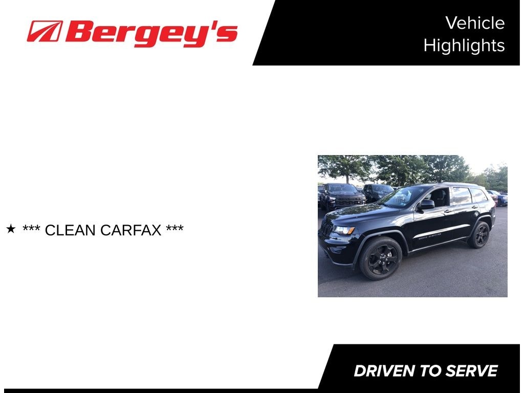 Certified 2018 Jeep Grand Cherokee Upland Edition SUV