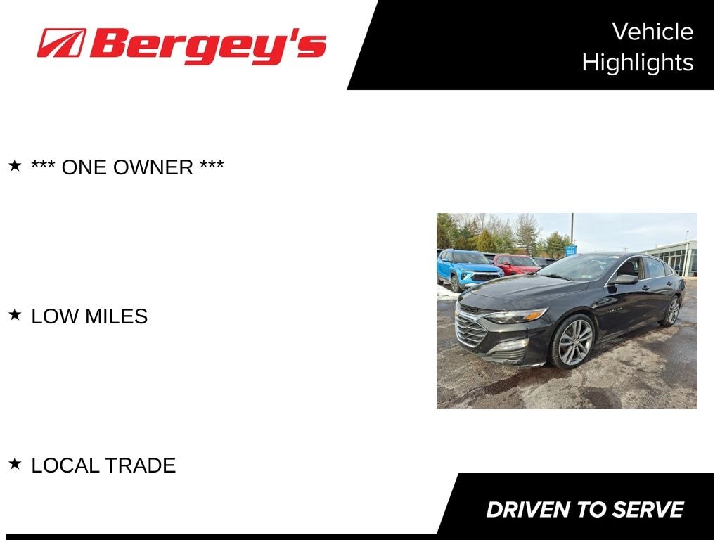 Certified 2023 Chevrolet Malibu LT Sedan