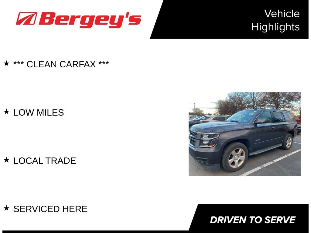 Certified 2017 Chevrolet Tahoe LS SUV