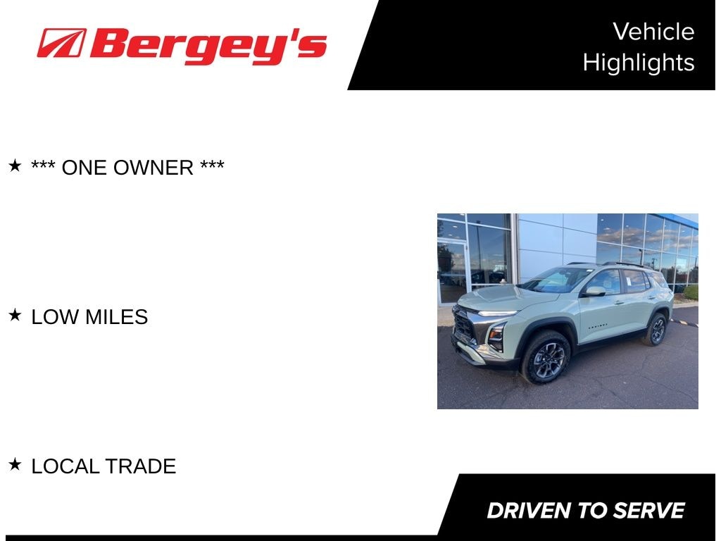 Used 2025 Chevrolet Equinox Activ SUV