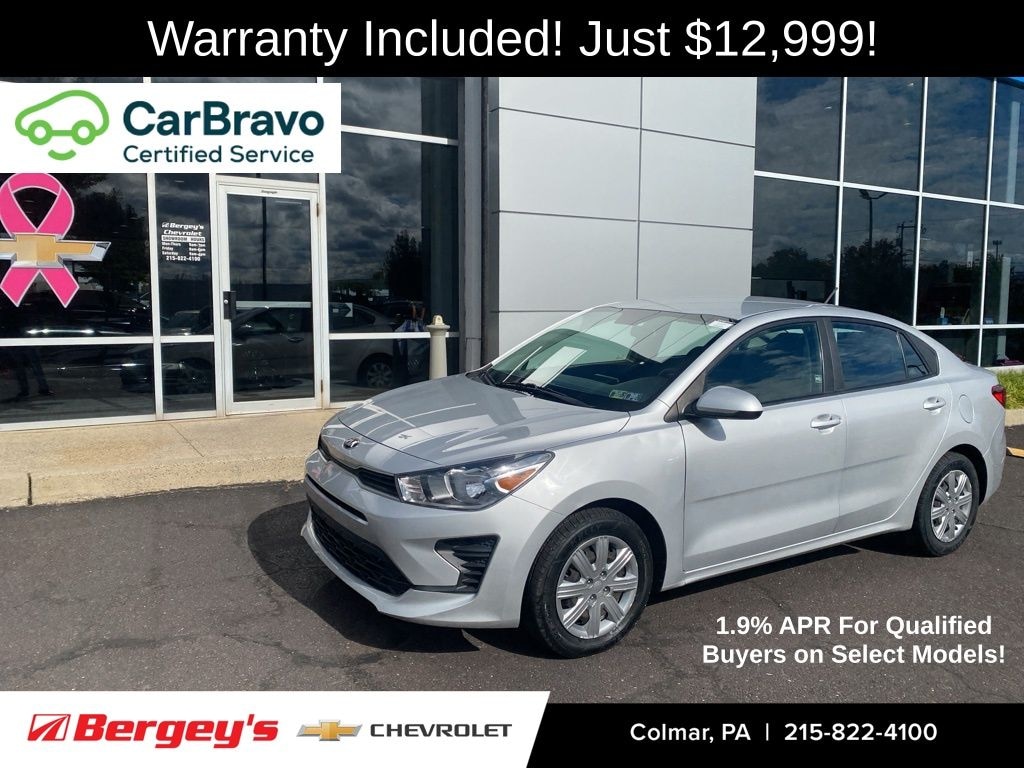 Certified 2021 Kia Rio S Sedan