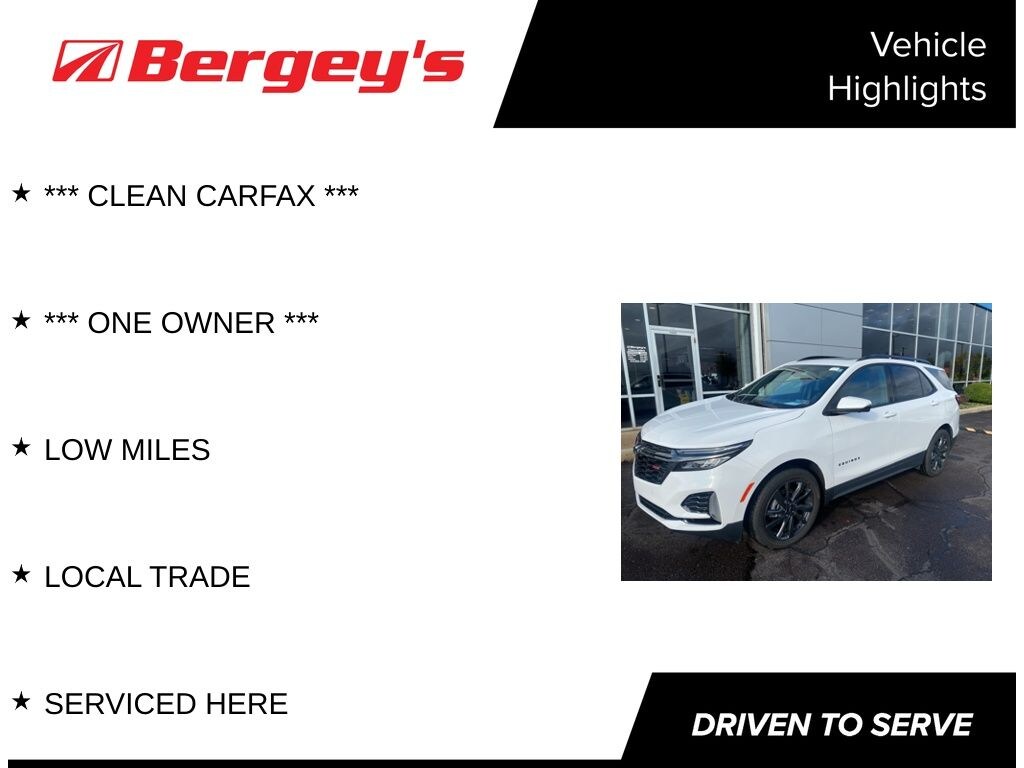 Certified 2023 Chevrolet Equinox RS SUV