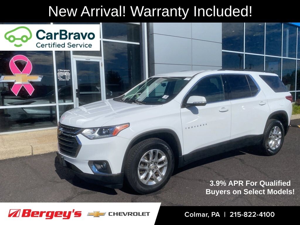 Certified 2019 Chevrolet Traverse LT SUV