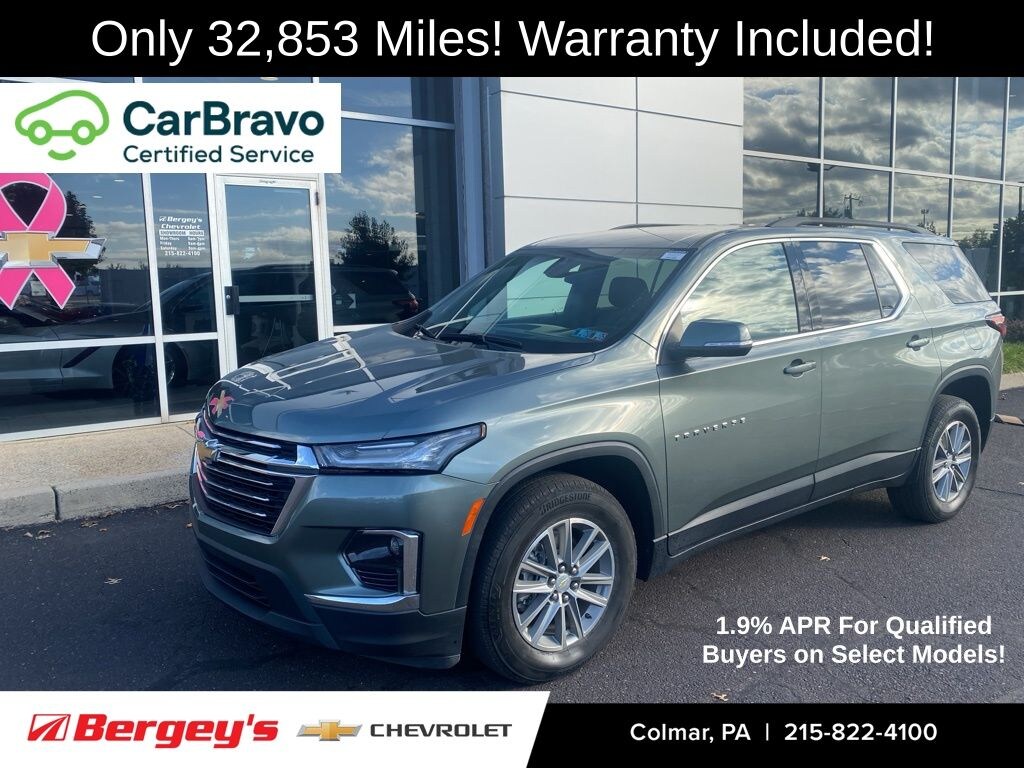 Certified 2022 Chevrolet Traverse LT Leather SUV