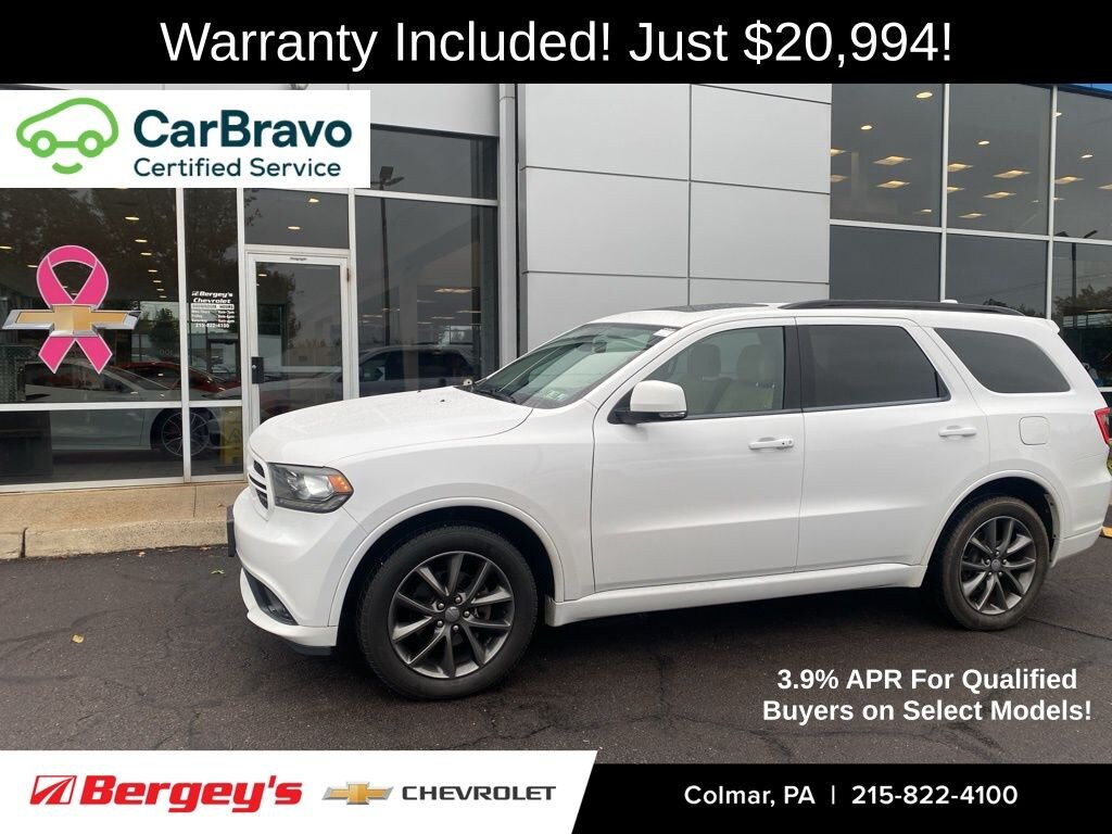 Certified 2018 Dodge Durango GT SUV