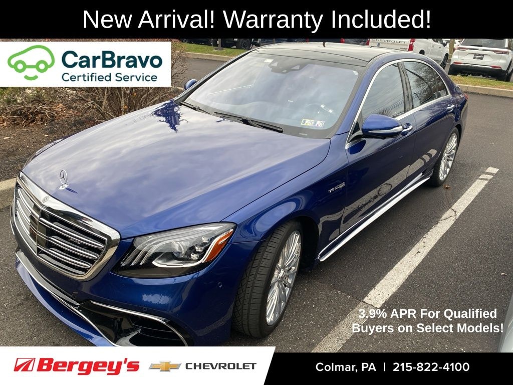 Certified 2018 Mercedes-Benz S-Class S 63 AMG® Sedan