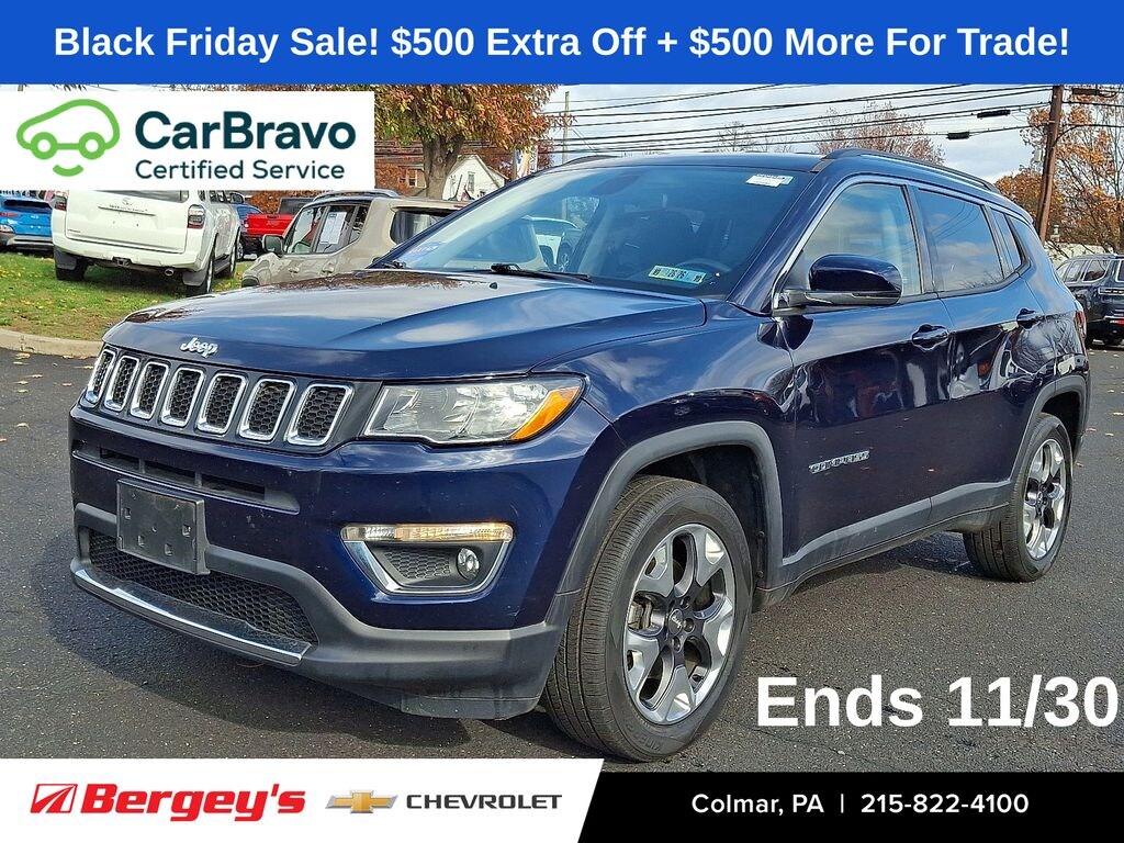 Certified 2019 Jeep Compass Limited SUV