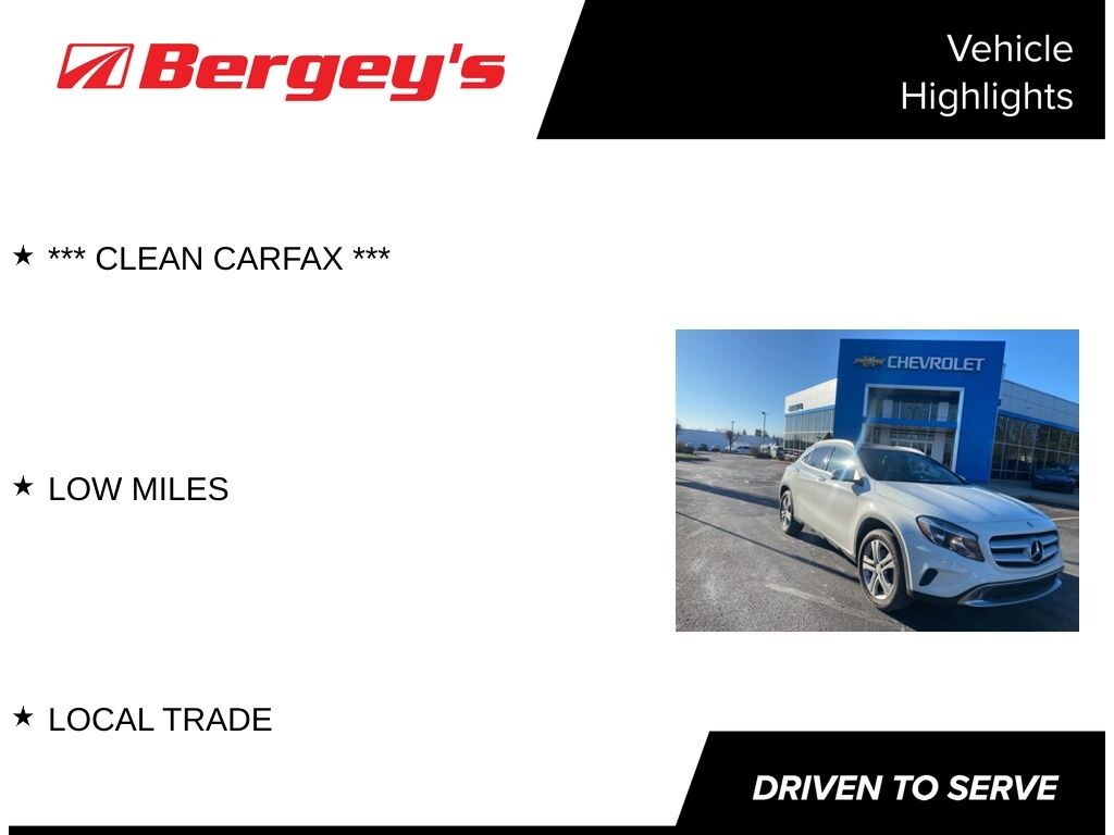 Certified 2017 Mercedes-Benz GLA GLA 250 SUV