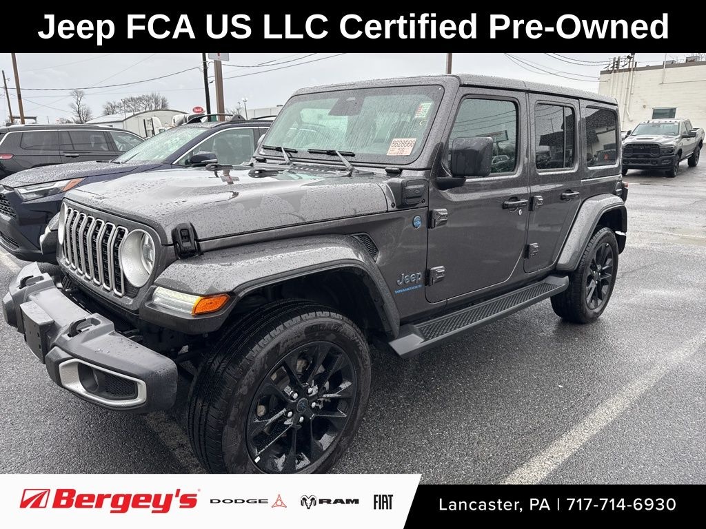 Certified 2025 Jeep Wrangler Sahara 4xe SUV