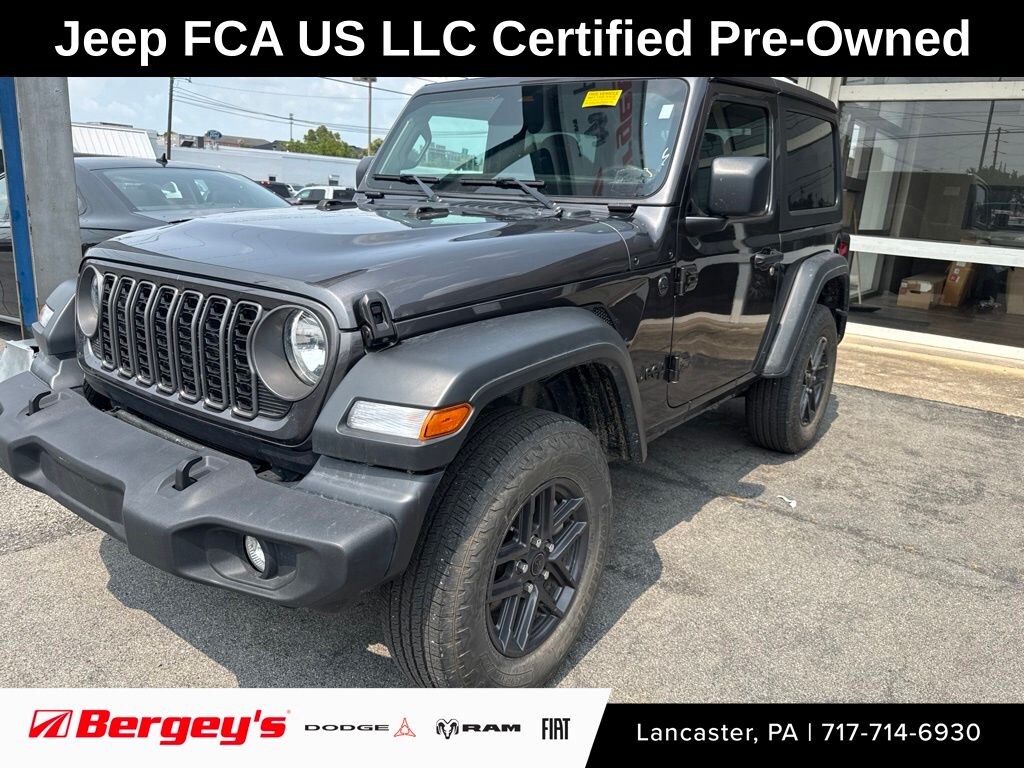Certified 2025 Jeep Wrangler Sport S SUV