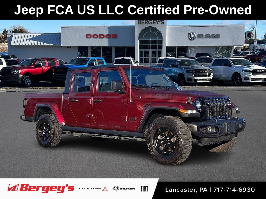 Certified 2021 Jeep Gladiator Willys Truck