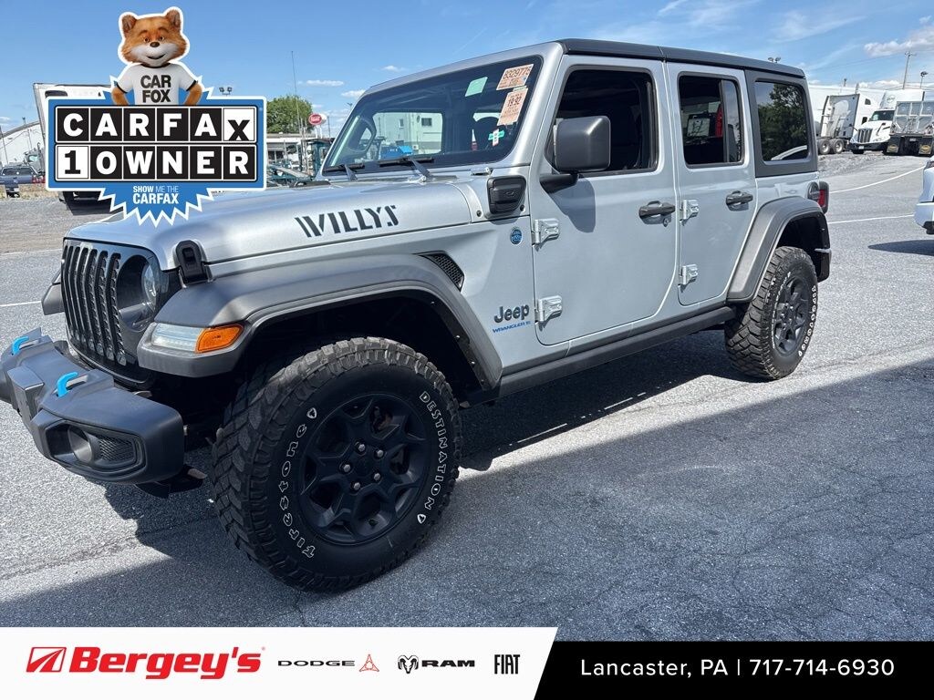 Used 2023 Jeep Wrangler Willys 4xe SUV