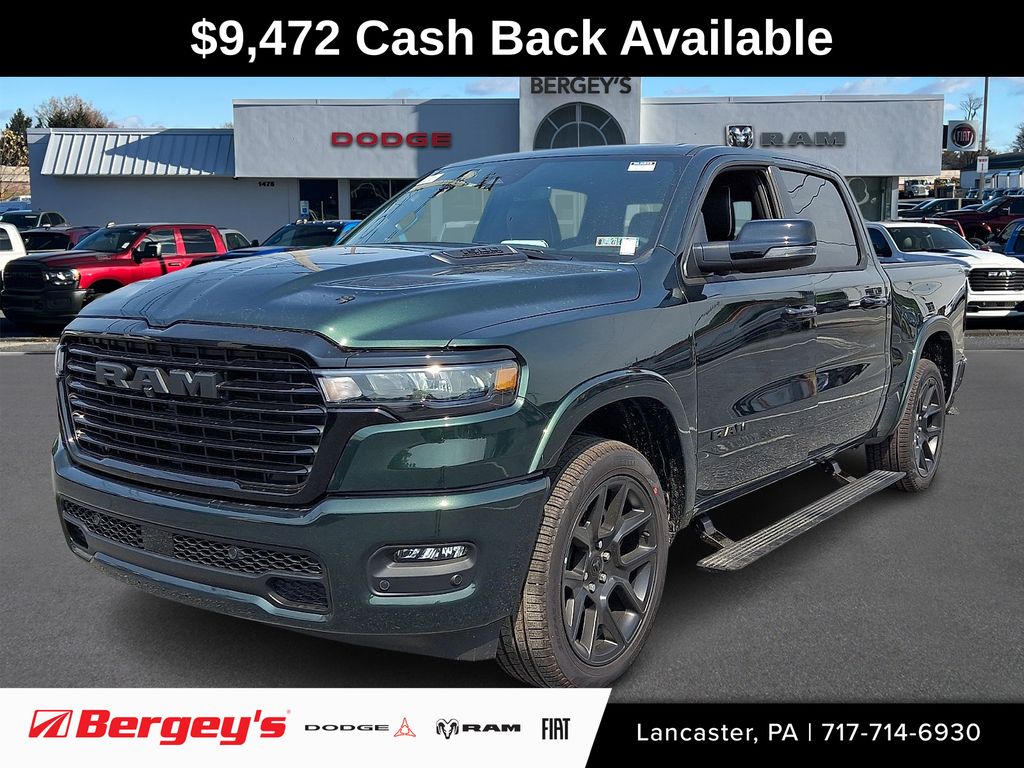 2026 Ram 1500 Laramie Pickup | Serrano Green Metallic | Bergey's