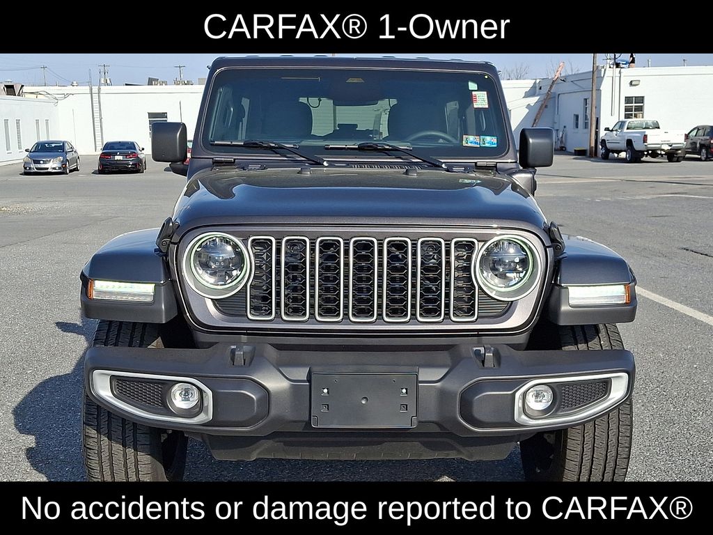 Certified 2025 Jeep Wrangler 4xe Sahara 4XE with VIN 1C4RJXP61SW583637 for sale in Lancaster, PA