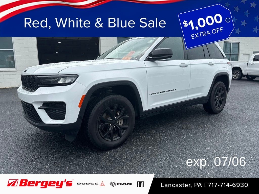 Certified 2025 Jeep Grand Cherokee Altitude SUV