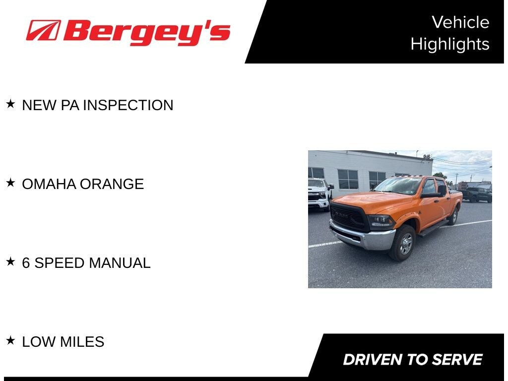 Used 2017 Ram 3500 Tradesman Truck